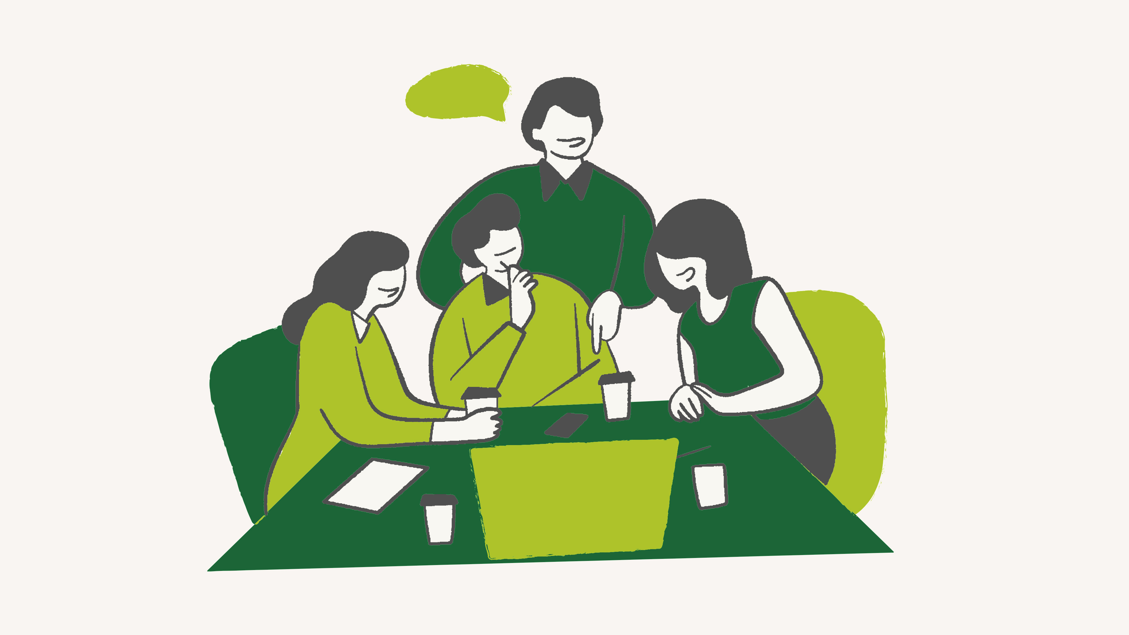 Decorative Image, showing team work