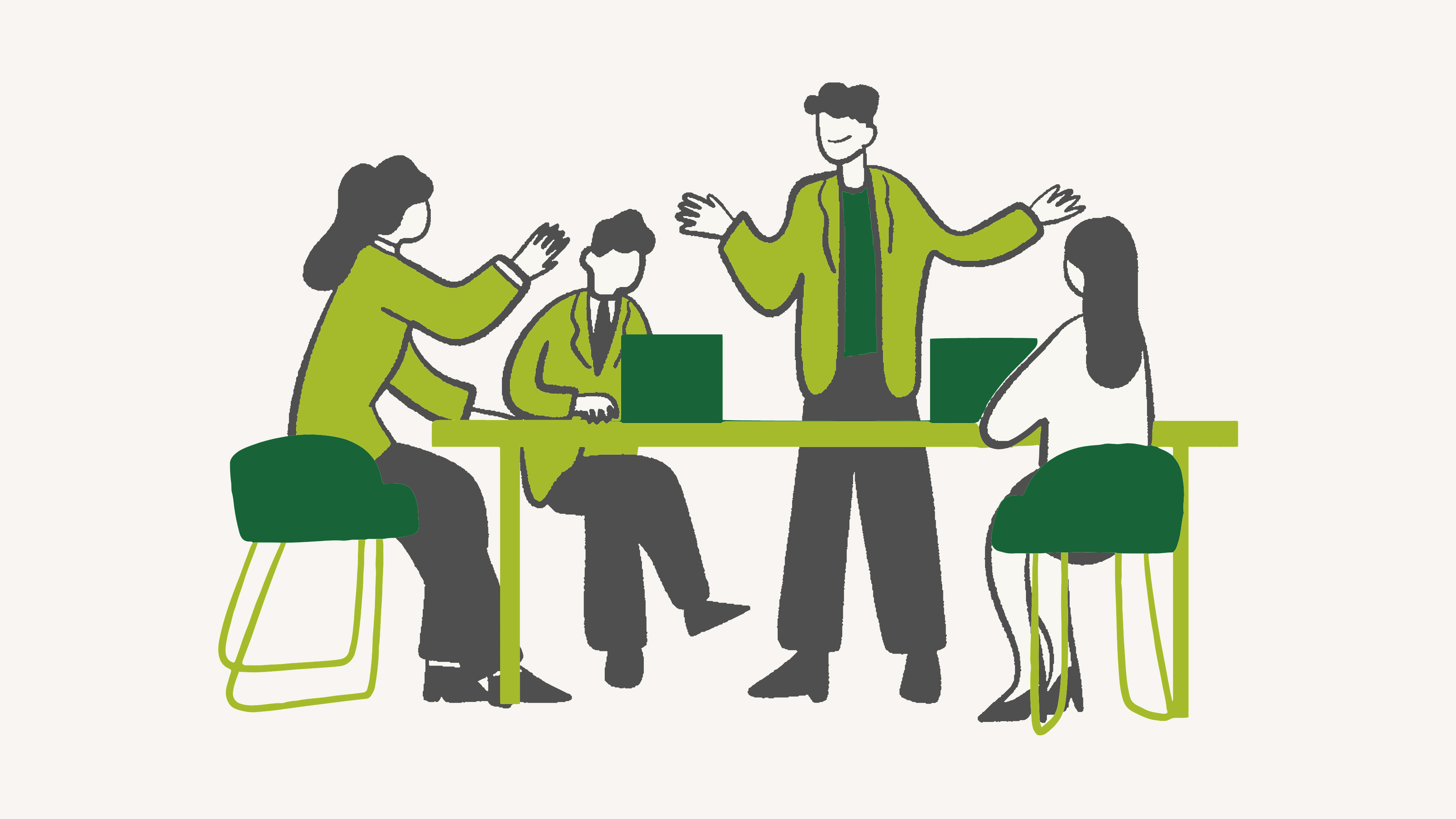 Decorative image of teamworking